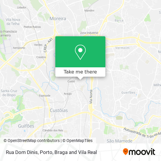 Rua Dom Dinis map