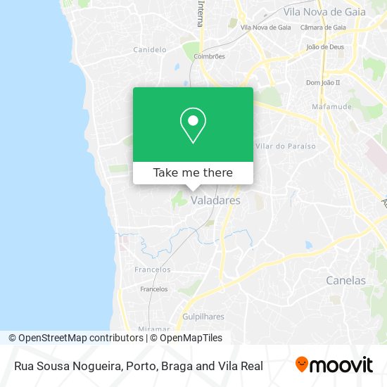Rua Sousa Nogueira map