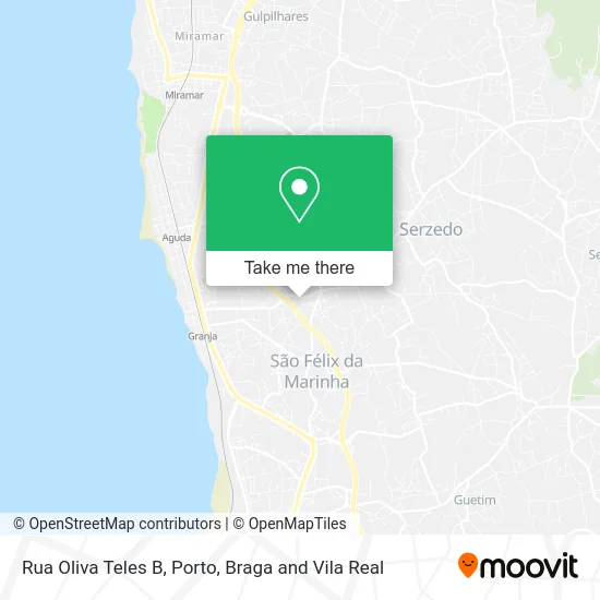 Rua Oliva Teles B map