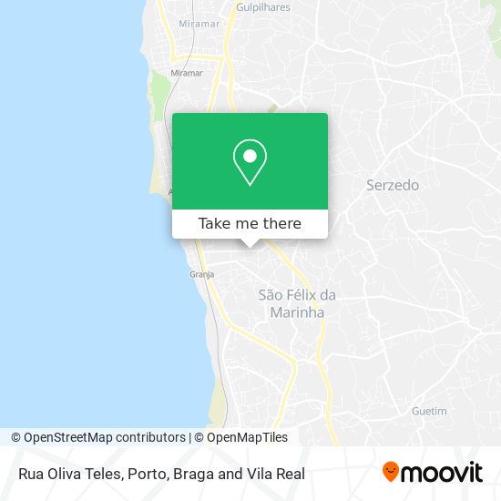 Rua Oliva Teles map