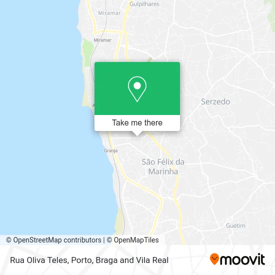 Rua Oliva Teles map