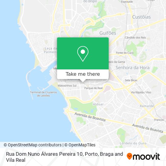 Rua Dom Nuno Álvares Pereira 10 map