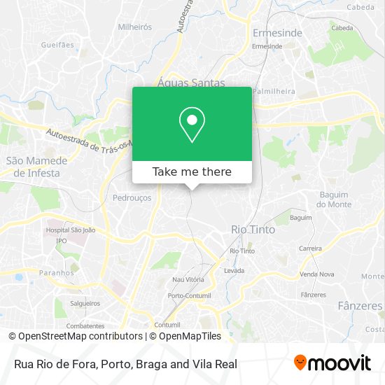 Rua Rio de Fora map