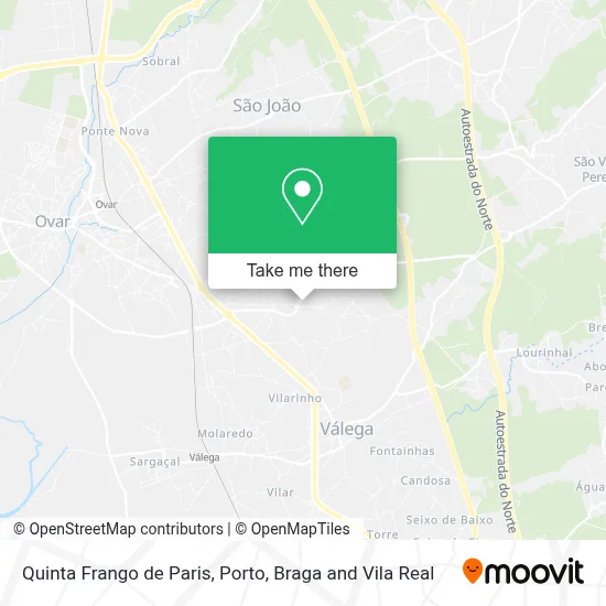 Quinta Frango de Paris map