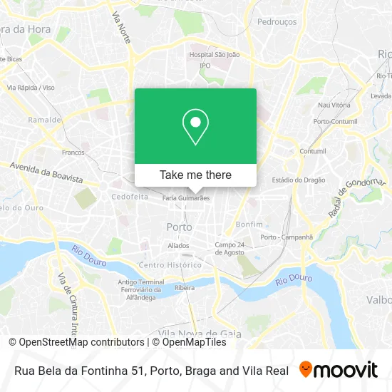 Rua Bela da Fontinha 51 map