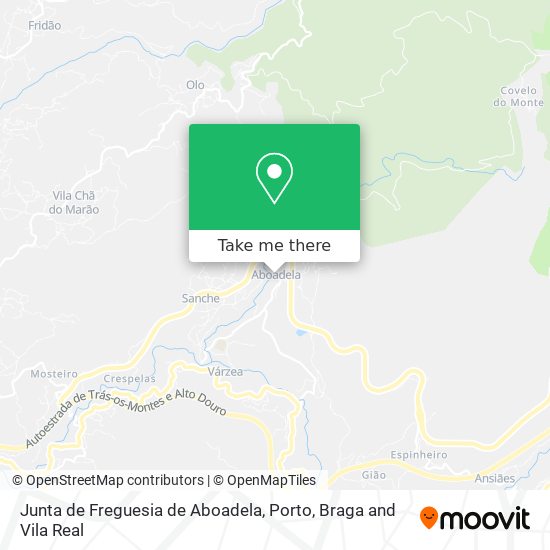 Junta de Freguesia de Aboadela map