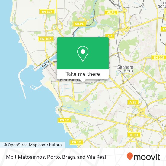 Mbit Matosinhos mapa