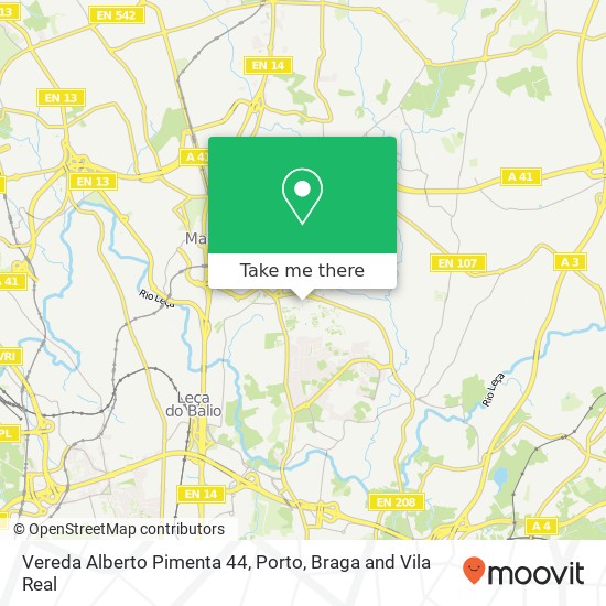 Vereda Alberto Pimenta 44 map