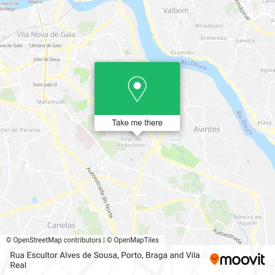 Rua Escultor Alves de Sousa map