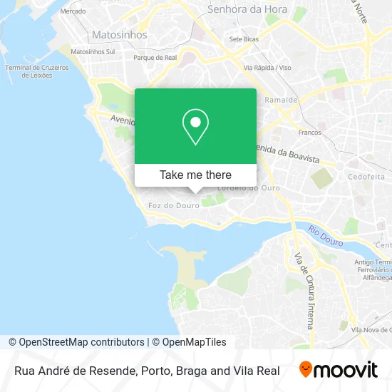 Rua André de Resende map