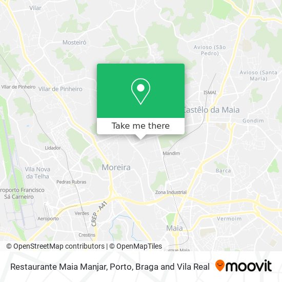 Restaurante Maia Manjar map