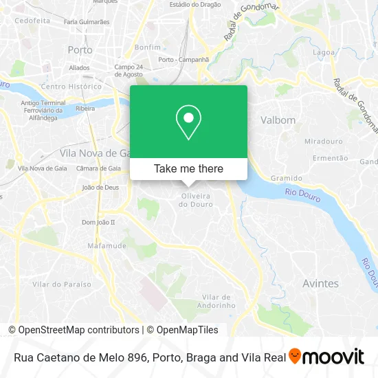 Rua Caetano de Melo 896 map