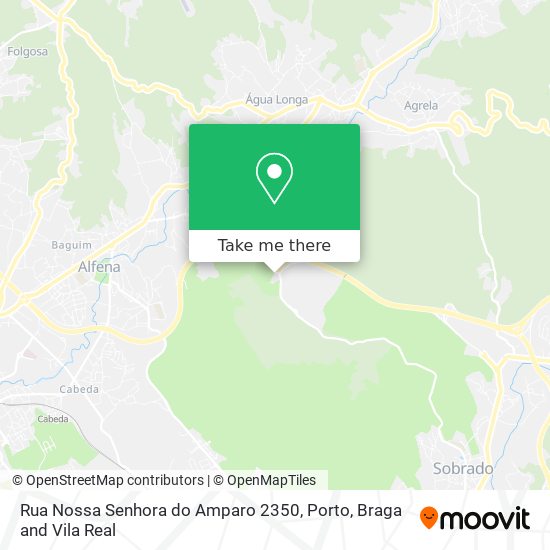 Rua Nossa Senhora do Amparo 2350 map
