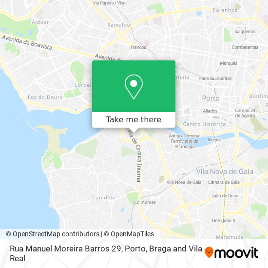 Rua Manuel Moreira Barros 29 map