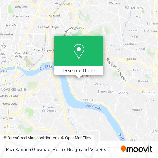 Rua Xanana Gusmão map