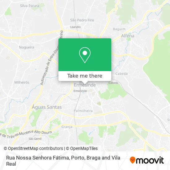Rua Nossa Senhora Fátima map