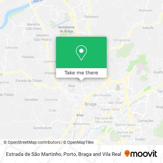 Estrada de São Martinho map