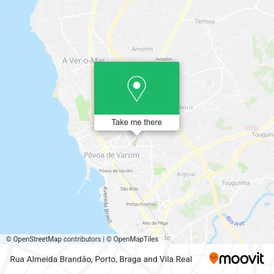 Rua Almeida Brandão map