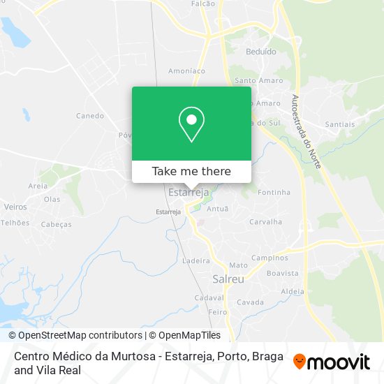 Centro Médico da Murtosa - Estarreja map