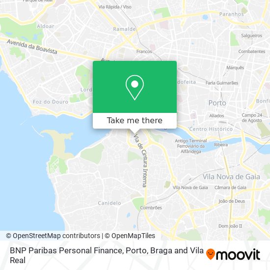 BNP Paribas Personal Finance map