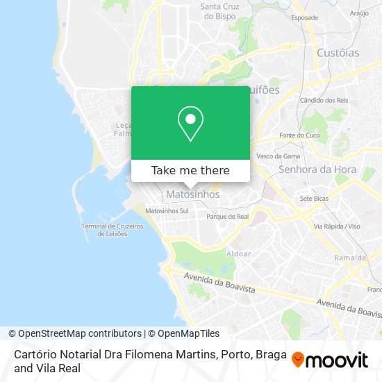 Cartório Notarial Dra Filomena Martins map