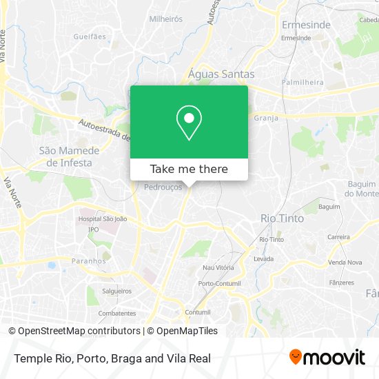 Temple Rio map