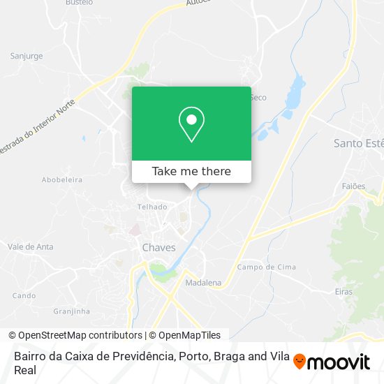 Bairro da Caixa de Previdência map