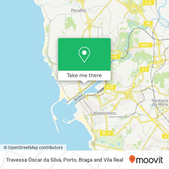 Travessa Óscar da Silva map