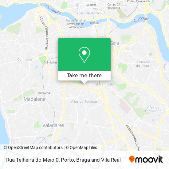 Rua Telheira do Meio 0 map