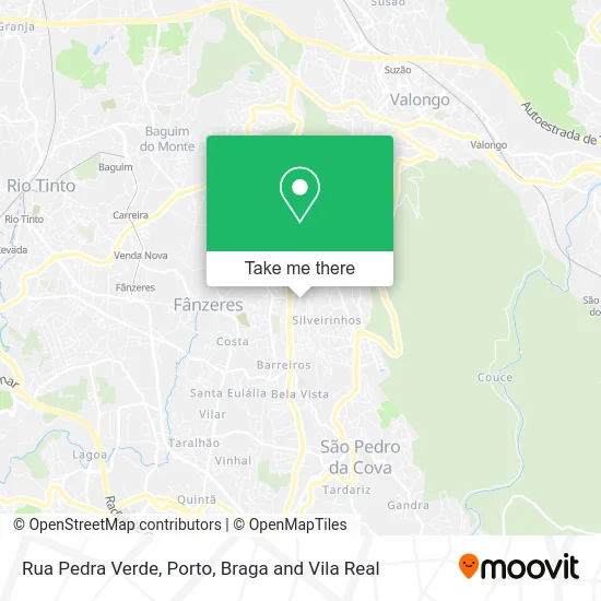 Rua Pedra Verde map