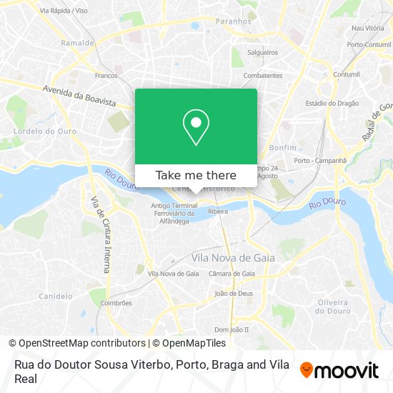Rua do Doutor Sousa Viterbo map