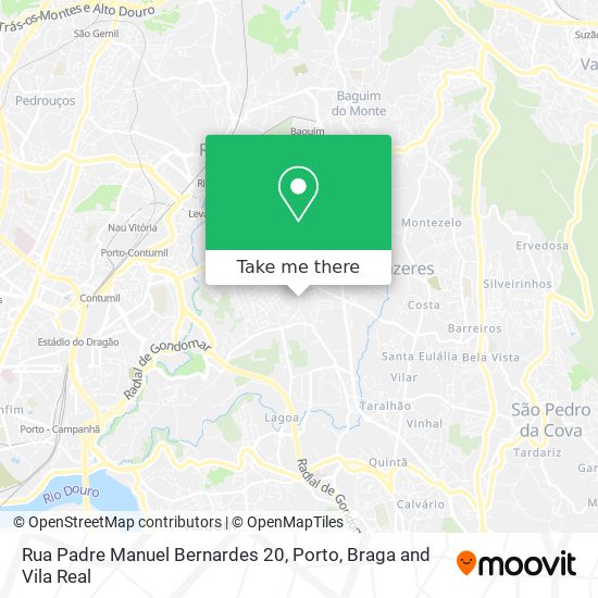 Rua Padre Manuel Bernardes 20 map