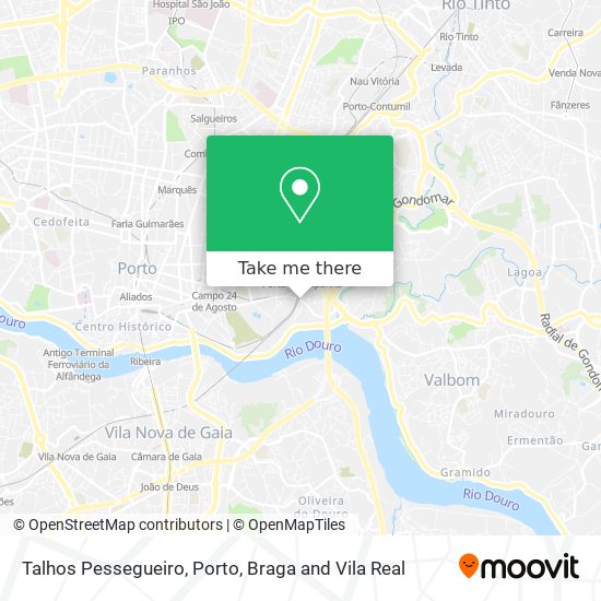 Talhos Pessegueiro mapa