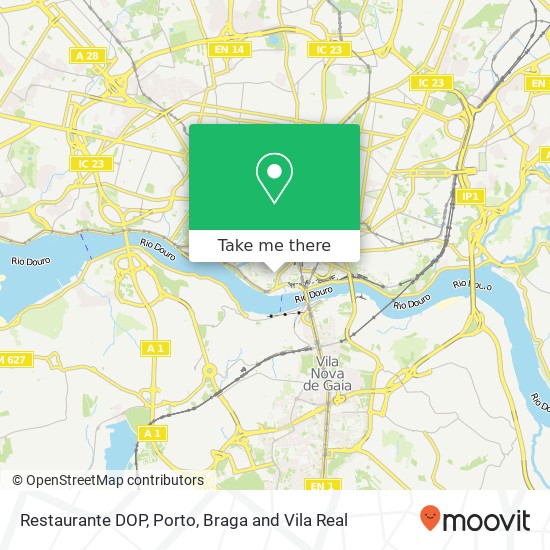 Restaurante DOP map