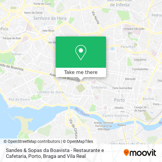 Sandes & Sopas da Boavista - Restaurante e Cafetaria map