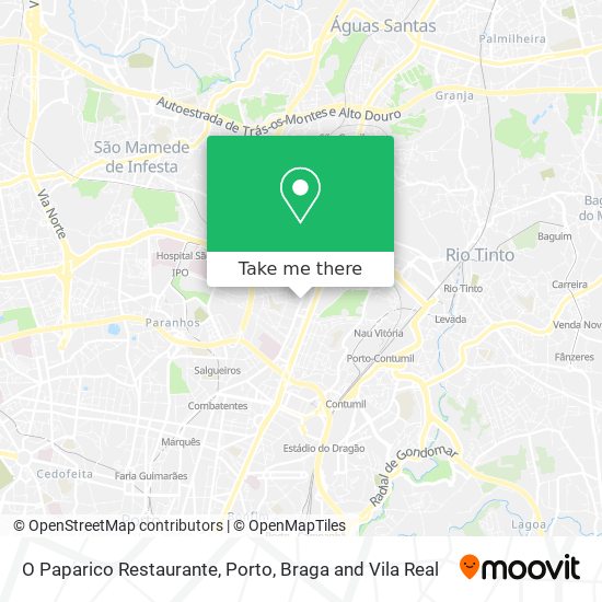 O Paparico Restaurante map