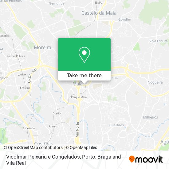 Vicolmar Peixaria e Congelados map