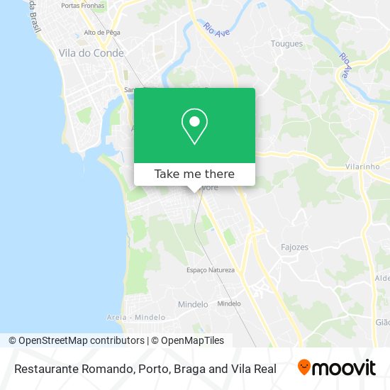 Restaurante Romando map