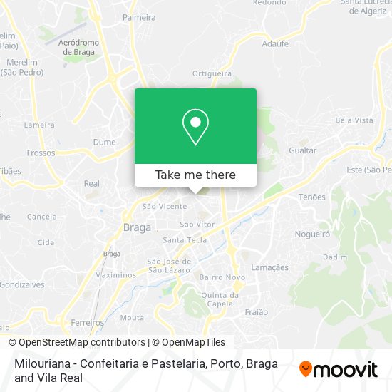 Milouriana - Confeitaria e Pastelaria map