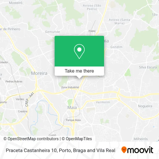 Praceta Castanheira 10 map
