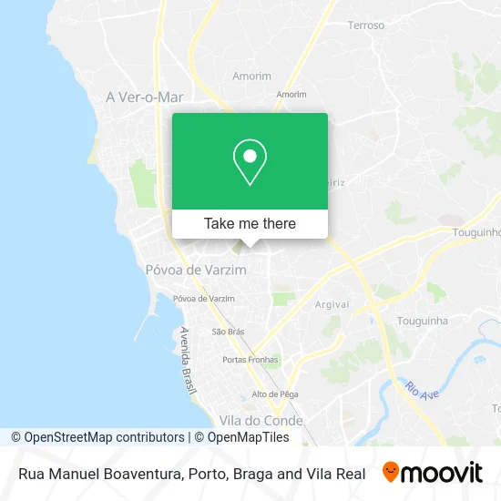 Rua Manuel Boaventura map