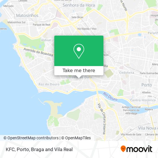 KFC map