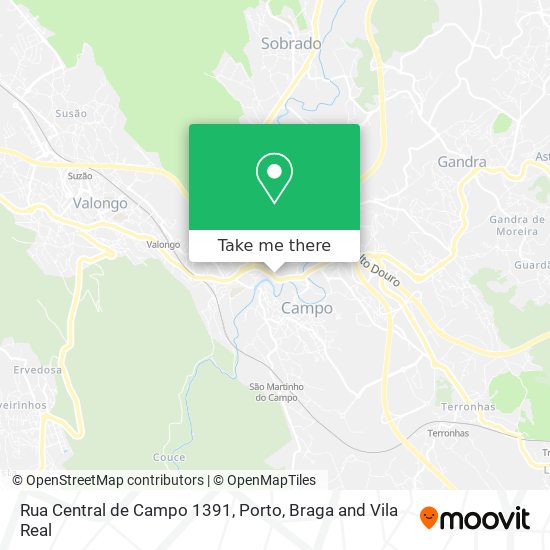 Rua Central de Campo 1391 map