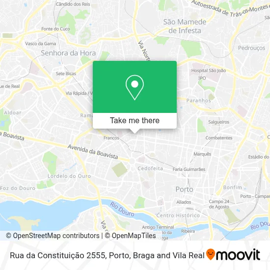 Rua da Constituição 2555 map