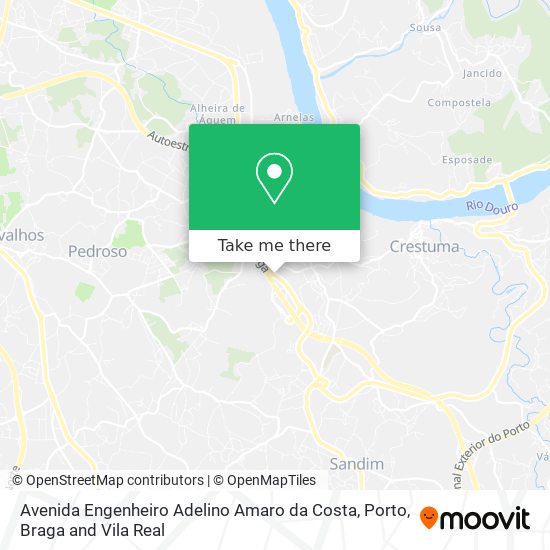 Avenida Engenheiro Adelino Amaro da Costa map