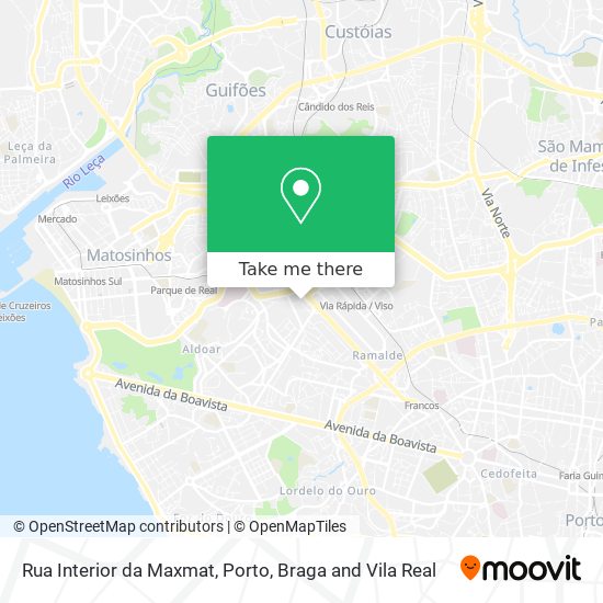 Rua Interior da Maxmat map