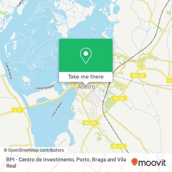 BPI - Centro de Investimento map