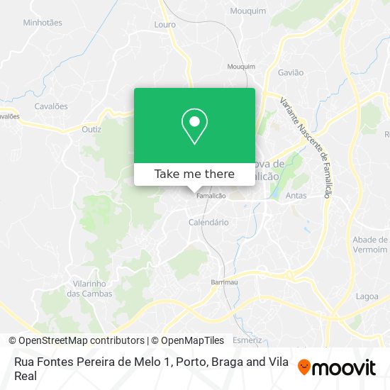 Rua Fontes Pereira de Melo 1 mapa