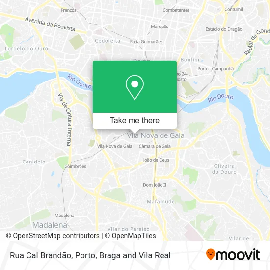 Rua Cal Brandão map