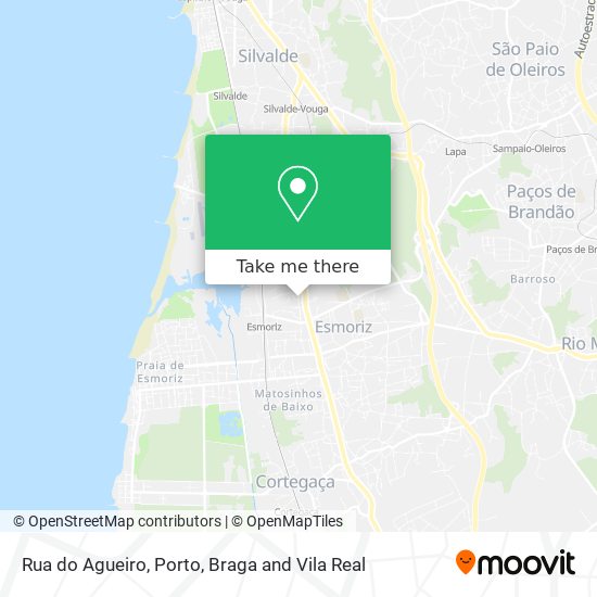 Rua do Agueiro map